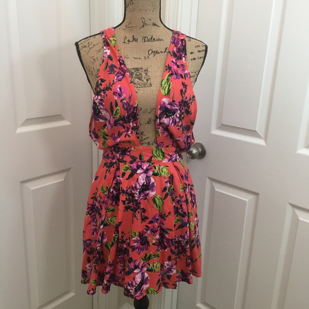 Pins & Needles (Anthropologie) Floral Mini Dress - Picture 2 of 6